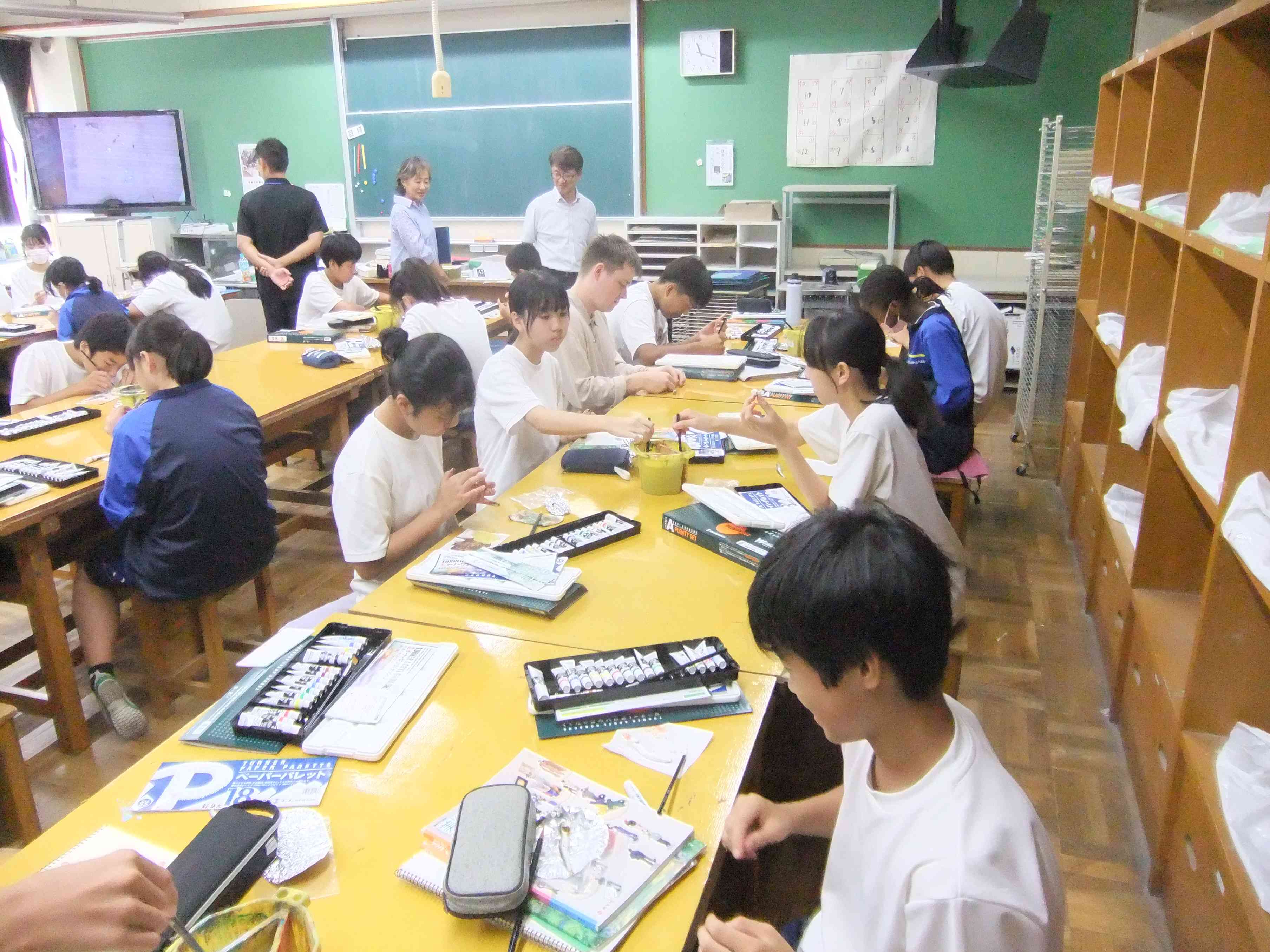デンマークの学生さんが日本の中学校の様子を見に来られました！ - 学校の様子 - ブログ - 相模原市立大野南中学校